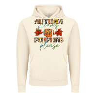Vintage Artic autumn leaves and pumpkins please Vintage Hoodie - CowGirlArtShop