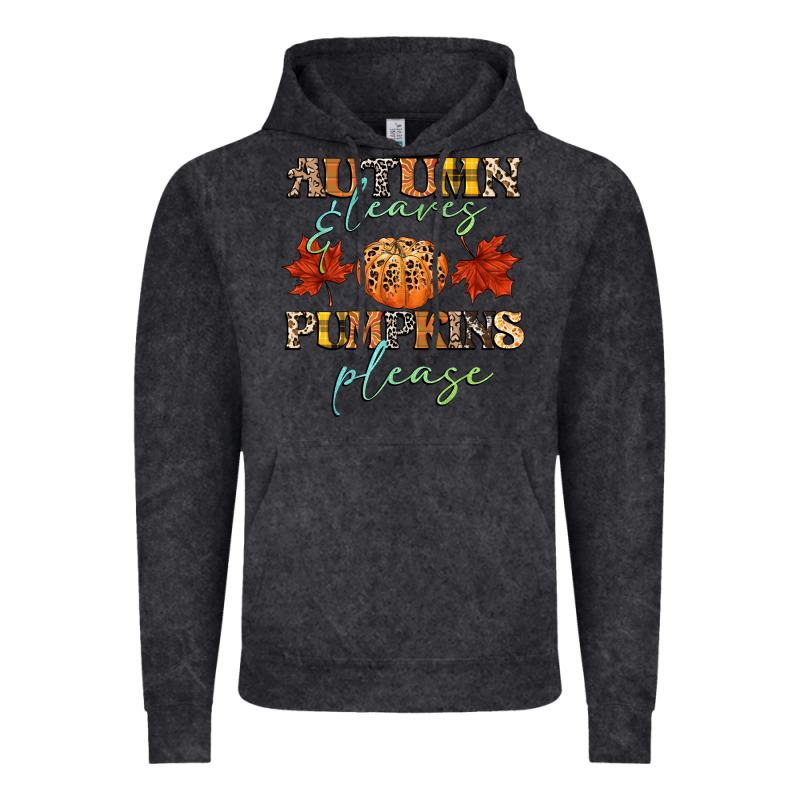 Autumn Leaves And Pumpkins Please Vintage Hoodie by CowGirlArtShop | Teevron