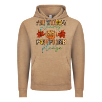 Vintage Coffee autumn leaves and pumpkins please Vintage Hoodie - CowGirlArtShop