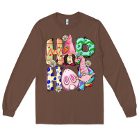 Chestnut Hop hop Easter gnomies Easter Day Long Sleeve Tee - CowGirlArtShop