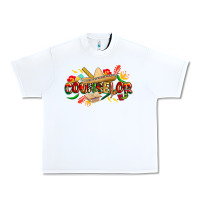 White cinco de mayo counselor Urban Heavy Tee - CowGirlArtShop