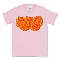 Bubblegum Pink halloween pumpkin cookies t shirt Classic Tee - minhPixels