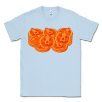 Dusty Blue halloween pumpkin cookies t shirt Classic Tee - minhPixels