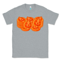 Heather Grey halloween pumpkin cookies t shirt Classic Tee - minhPixels