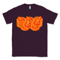 Plum halloween pumpkin cookies t shirt Classic Tee - minhPixels