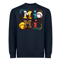 Navy Baseball and Softball mimi Heavyweight Sweatshirt - LillyAllenDesigns