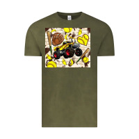 Vintage Olive softball crusher Vintage Tee - TumblerDesignByShophia