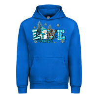 Cobalt love winter Urban Hoodie - AdoDesignShop