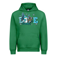 Emerald love winter Urban Hoodie - AdoDesignShop