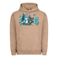 Pigment Burro love winter Urban Hoodie - AdoDesignShop