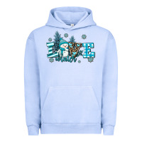 Pigment Grape Ice love winter Urban Hoodie - AdoDesignShop