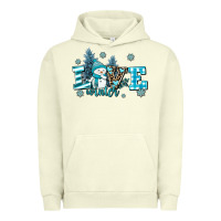 Pigment Pistachio love winter Urban Hoodie - AdoDesignShop