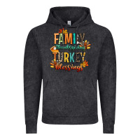 Vintage Black family thanksgiving turkey blessing Vintage Hoodie - CowGirlArtShop