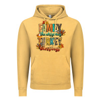 Vintage Mustard family thanksgiving turkey blessing Vintage Hoodie - CowGirlArtShop