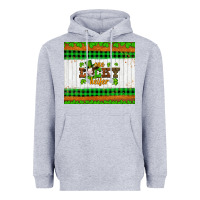Heather Grey st patricks one lucky heifer Heavyweight Hoodie - Artiststas