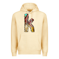 Pina Colada farm life alphabet lowercase letters k Premium Hoodie - BundleAndBundleShop