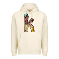 Tofu farm life alphabet lowercase letters k Premium Hoodie - BundleAndBundleShop