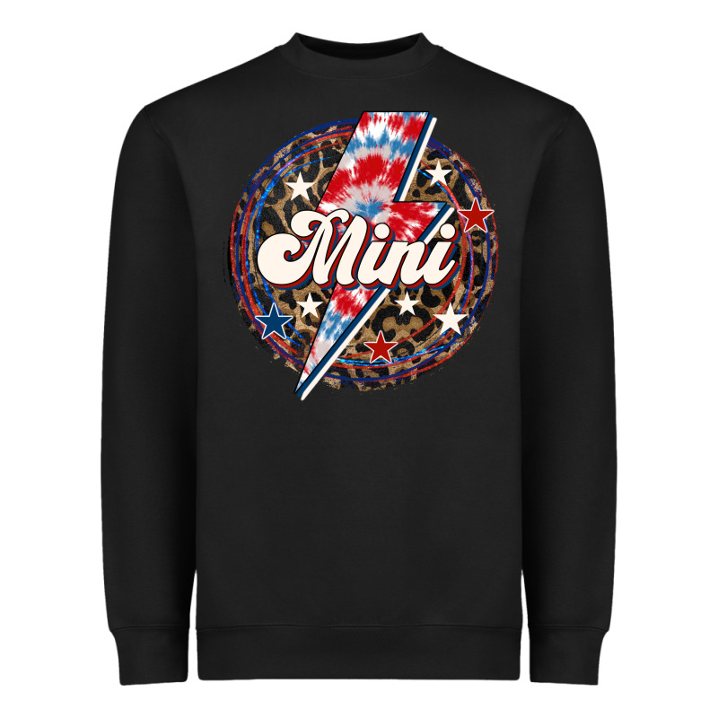 Western Mini  4th Of July Heavyweight Sweatshirt by LillyAllenDesigns | Teevron