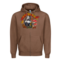 Chestnut It's Fall Y'all Skunk Zipper Hoodie - LillyAllenDesigns