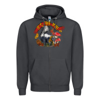 Smoke It's Fall Y'all Skunk Zipper Hoodie - LillyAllenDesigns