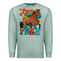 Seafoam roam free galloping Premium Sweatshirt - Artiststas