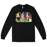 Black Easter gnomes Easter Day Long Sleeve Tee - CowGirlArtShop