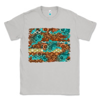 Moon Dust Leopard and Aztec Background Western Classic Tee - texasbilliewilder
