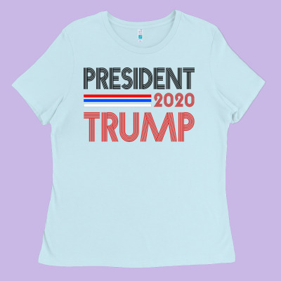President 2020 Trump Ladies Tee Designed By Bettercallsaul