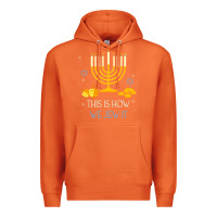 Carrot this is how we jew it funny jewish ugly hanukkah christmas Premium Hoodie - minhPixels