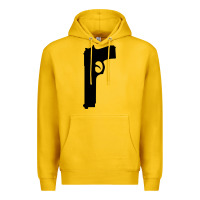 Lemon THE SOPRANOS GUN Premium Hoodie - minhPixels