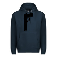 Navy THE SOPRANOS GUN Premium Hoodie - minhPixels