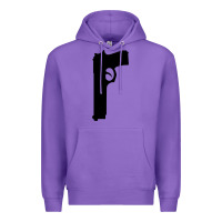 Purple THE SOPRANOS GUN Premium Hoodie - minhPixels