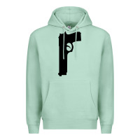 Seafoam THE SOPRANOS GUN Premium Hoodie - minhPixels