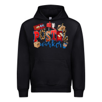 Black postal worker Urban Hoodie - AdoDesignShop