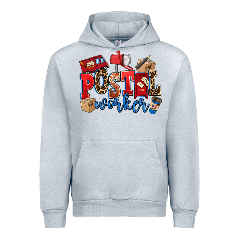 Postal Worker Urban Hoodie by AdoDesignShop | Teevron