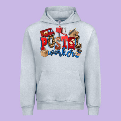 Postal Worker Urban Hoodie Designed By Adodesignshop
