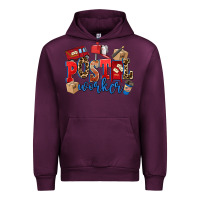 Mauve Wine postal worker Urban Hoodie - AdoDesignShop