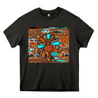 Asphalt turkey Heavy Core Tee - JahusDesignShop