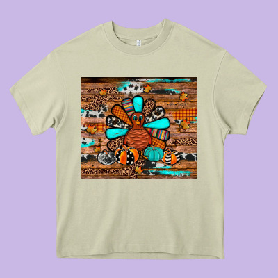Turkey Heavy Core Tee Designed By Jahusdesignshop