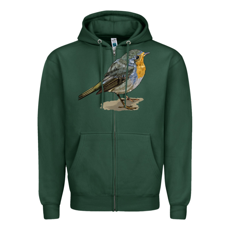 Yellow Breast Zipper Hoodie by LillyAllenDesigns | Teevron