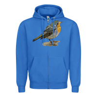 True Royal yellow breast Zipper Hoodie - LillyAllenDesigns