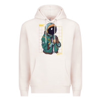Astronaut Space Travel Retro Aesthetic Streetwear T Shirt Premium Hoodie | Teevron