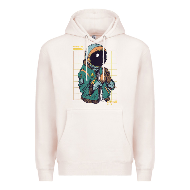 Astronaut Space Travel Retro Aesthetic Streetwear T Shirt Premium Hoodie by minhPixels | Teevron