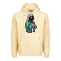 Pina Colada astronaut space travel retro aesthetic streetwear t shirt Premium Hoodie - minhPixels