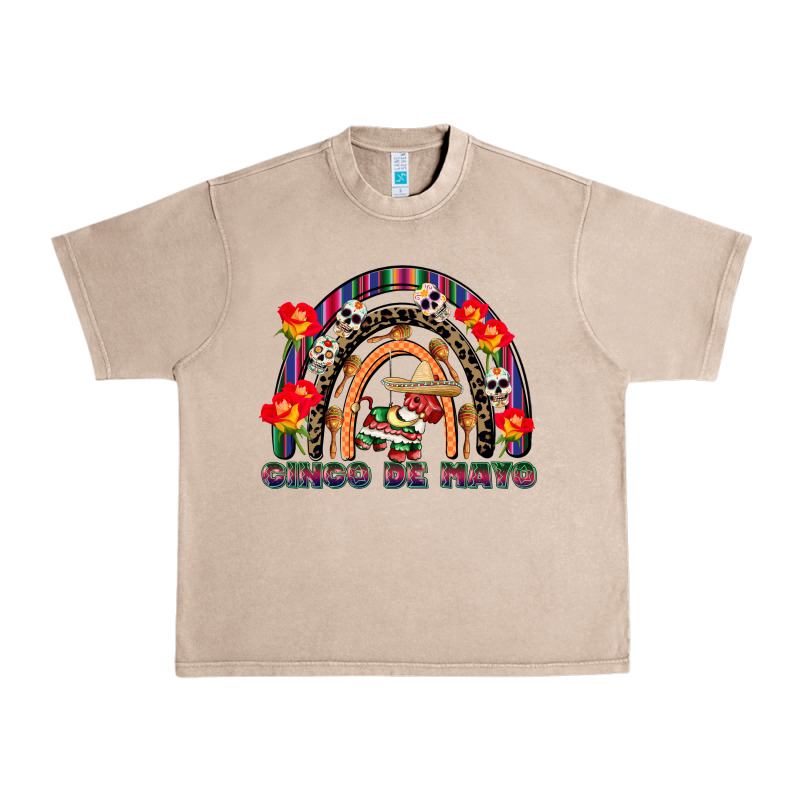 Cinco De Mayo Rainbow Urban Heavy Tee by CowGirlArtShop | Teevron
