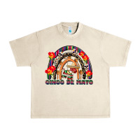 Sandshell cinco de mayo rainbow Urban Heavy Tee - CowGirlArtShop