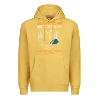 Antique Gold welcome to camp quitcherbitchin camping camp quitcherbitchin Premium Hoodie - minhPixels