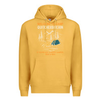 Mustard welcome to camp quitcherbitchin camping camp quitcherbitchin Premium Hoodie - minhPixels