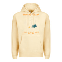 Pina Colada welcome to camp quitcherbitchin camping camp quitcherbitchin Premium Hoodie - minhPixels