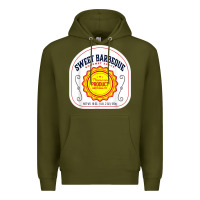 Army Green barbeque sauce diy costume matching couples groups halloween Premium Hoodie - minhPixels